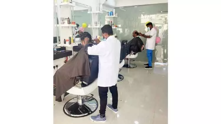 കോവിഡ്മുക്തമാക്കാം, ബാർബർ ഷോപ്പുകൾ കോവിഡ്മുക്തമാക്കാം, ബാർബർ ഷോപ്പുകൾ