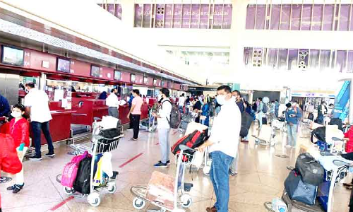 നോ​ർ​ക്ക- ലോ​ക കേ​ര​ള​സ​ഭ​യു​ടെ 11ാമ​ത്​ ചാ​ർ​ട്ട​ർ വി​മാ​നം പ​റ​ന്നു