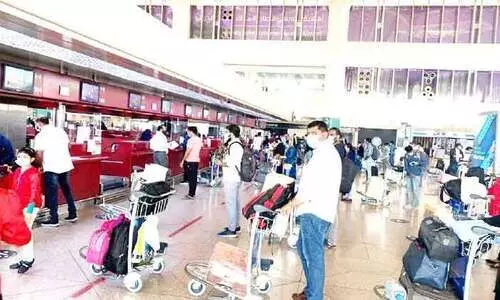 നോ​ർ​ക്ക- ലോ​ക കേ​ര​ള​സ​ഭ​യു​ടെ 11ാമ​ത്​ ചാ​ർ​ട്ട​ർ വി​മാ​നം പ​റ​ന്നു