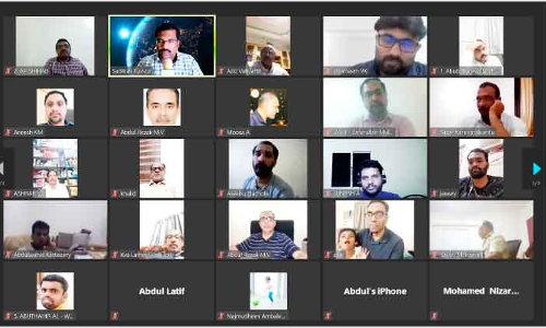 ത​നി​മ ക​ലാ സാ​ഹി​ത്യ സാ​യാ​ഹ്നം സം​ഘ​ടി​പ്പി​ച്ചു