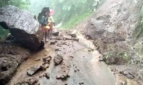 മാലോം നമ്പ്യാര്‍മലയില്‍ ഉരുള്‍പൊട്ടല്‍