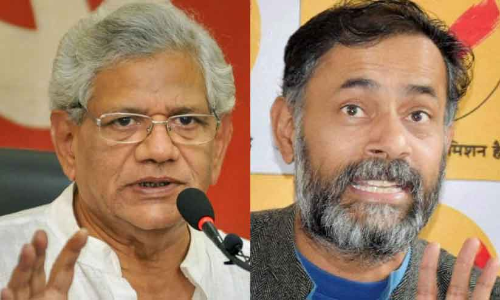 ഡൽഹി കലാപം: സീതാറാം യെച്ചൂരിയും യോഗേന്ദ്ര യാദവും ഗൂഢാലോചനയിൽ പങ്കാളിയെന്ന് പൊലീസ്