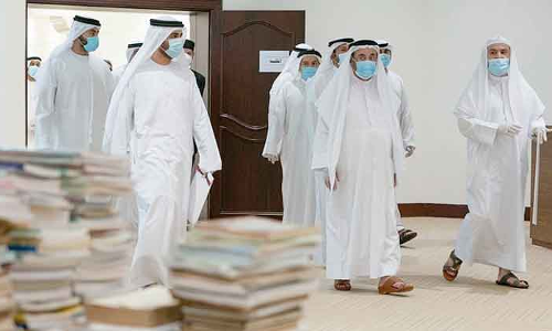 ശൈഖ് സുൽത്താൻ ലോകത്തിലെ ഏറ്റവും വലിയ ഖുർആൻ അക്കാദമി സന്ദർശിച്ചു