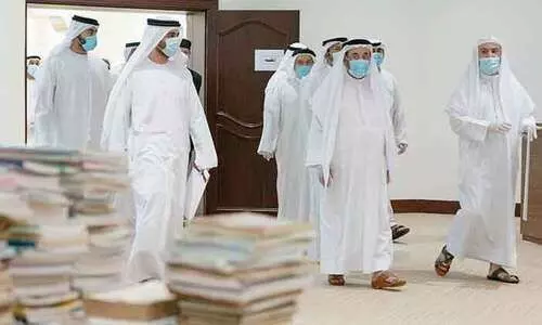 ശൈഖ് സുൽത്താൻ ലോകത്തിലെ ഏറ്റവും വലിയ ഖുർആൻ അക്കാദമി സന്ദർശിച്ചു