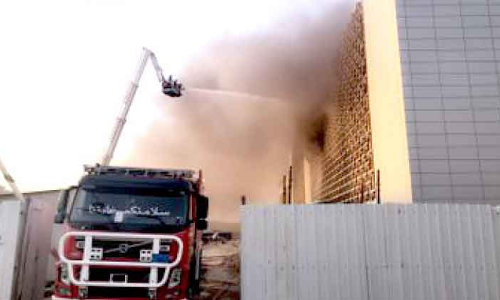 സ​ബാ​ഹ്​ ഹെ​ൽ​ത്ത്​​ സോ​ണി​ൽ തീ​പി​ടി​ത്തം