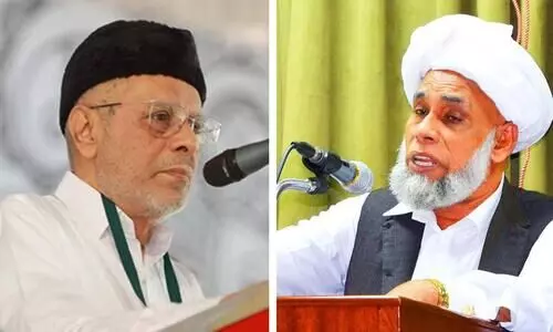 hyderali thangal and jifri muthukoya thangal