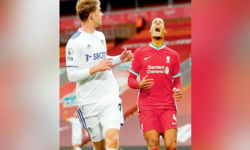 ലിവർപൂളിനോടേറ്റ​ തോൽവിയിലും   തലയുയർത്തി ലീഡ്​സ്