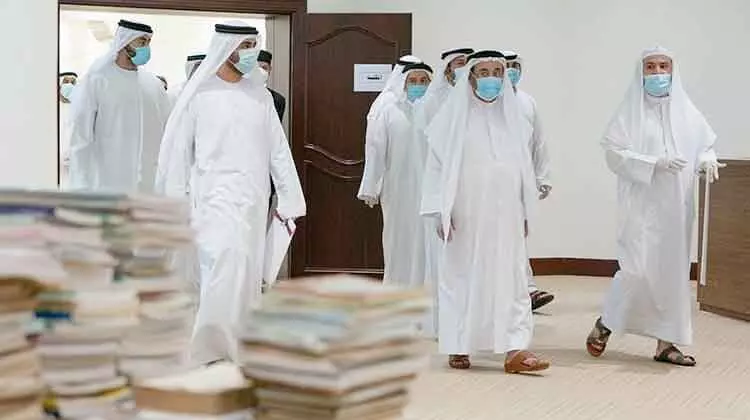 ശൈഖ് സുൽത്താൻ ലോകത്തിലെ ഏറ്റവും വലിയ ഖുർആൻ അക്കാദമി സന്ദർശിച്ചു