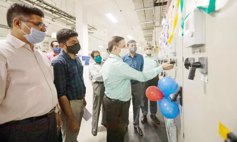 തടസ്സമില്ലാതെ വൈദ്യുതി വിതരണം; മെട്രോ മുട്ടം യാർഡിൽ പുതിയ സബ് സ്റ്റേഷൻ തുടങ്ങി തടസ്സമില്ലാതെ വൈദ്യുതി വിതരണം; മെട്രോ മുട്ടം യാർഡിൽ പുതിയ സബ് സ്റ്റേഷൻ തുടങ്ങി