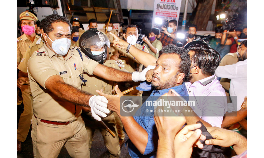 kt jaleel police kt jaleel police