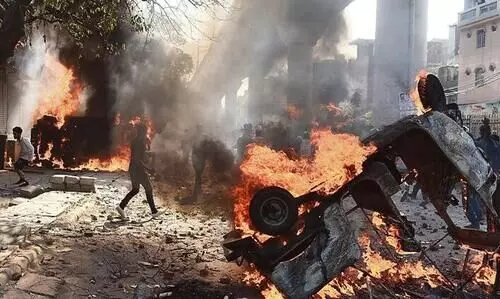 ഡൽഹിയിൽ മസ്​ജിദ്​ കത്തിച്ച പ്രതിക്ക്​ ജാമ്യം നിഷേധിച്ചു