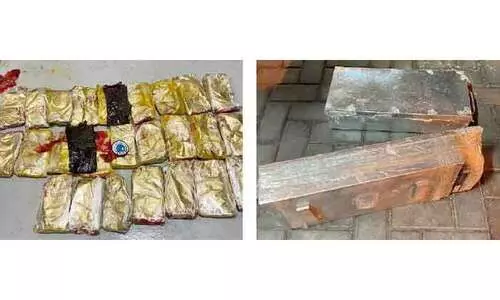 26 കി​ലോ ഹാ​ഷി​ഷ്​ ക​സ്​​റ്റം​സ്​ പി​ടി​കൂ​ടി