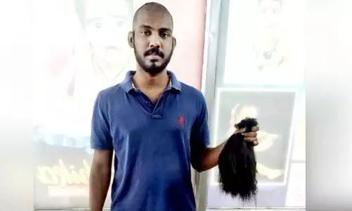 രണ്ടുവർഷത്തെ അധ്വാനം വിജയിച്ചു; അജിത്ത് മുടി കൈമാറി