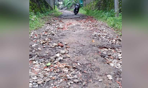 അ​പ​ക​ട​ക്കെ​ണി​യാ​യി പാ​കി​സ്​​താ​ൻ മു​ക്ക്​-മു​ള​യ​റ​ക്കു​ന്ന്​ റോ​ഡ്​