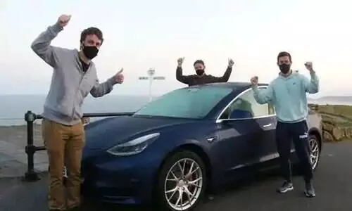 ടെസ്​ലയുടെ മോഡൽ 3 ഗിന്നസ്​ റെക്കോഡിൽ