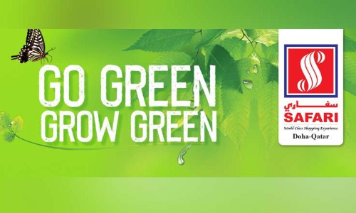 ഗോ ഗ്രീൻ, ഗ്രോ ഗ്രീൻ പ്രമോഷനുമായി സഫാരി