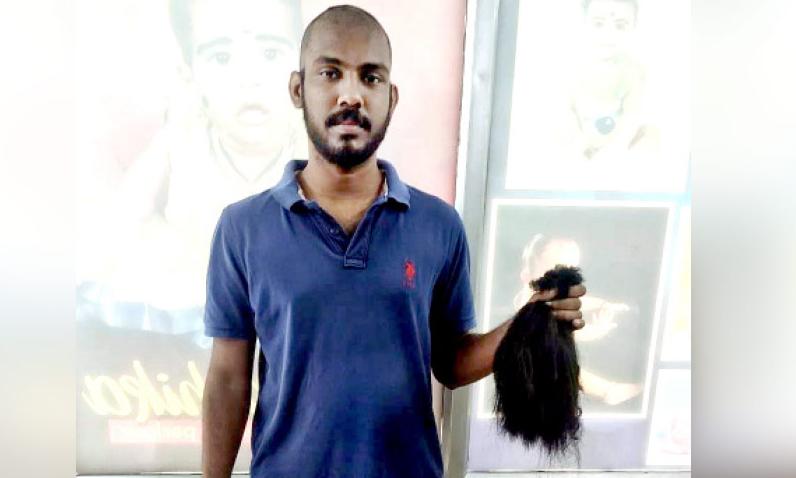 രണ്ടുവർഷത്തെ അധ്വാനം വിജയിച്ചു; അജിത്ത് മുടി കൈമാറി രണ്ടുവർഷത്തെ അധ്വാനം വിജയിച്ചു; അജിത്ത് മുടി കൈമാറി