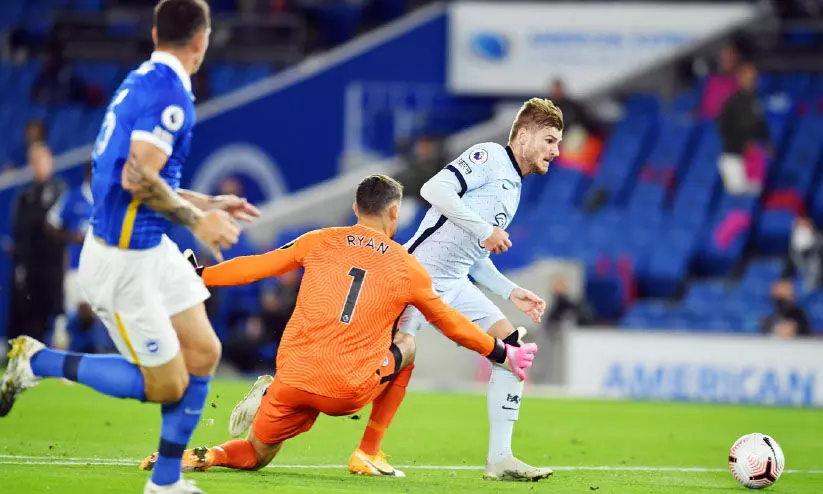 ബ്രൈറ്റണെ തകർത്ത് ചെൽസി തുടങ്ങി ബ്രൈറ്റണെ തകർത്ത് ചെൽസി തുടങ്ങി