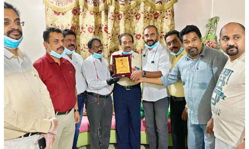 ആ​ല​പ്പു​ഴ ഡി​സ്ട്രി​ക്ട് അ​സോ​സി​യേ​ഷ​ൻ യാ​ത്ര​യ​യ​പ്പ്​ ന​ൽ​കി