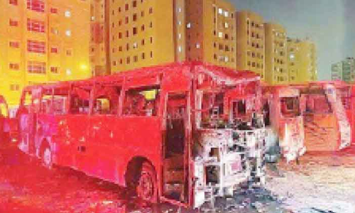 നാ​ല​ു​ ബ​സ്​ ക​ത്തി​യ സം​ഭ​വ​ത്തി​ൽ അ​ന്വേ​ഷ​ണം