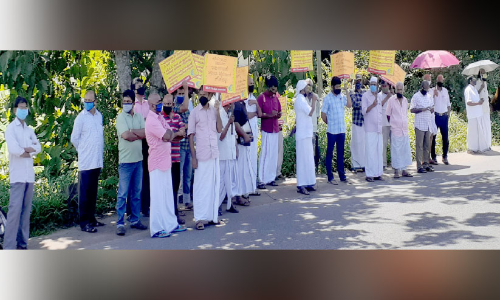 ദേശീയപാതക്കായി വീണ്ടും കുടിയൊഴിപ്പിക്കൽ നീക്കം; ചേരാനല്ലൂരിൽ സർവേ തടഞ്ഞു