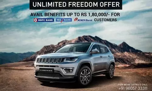 ജീപ്പ്​ കോമ്പസ്​ വാങ്ങണൊ? ഇളവുകളുമായി കെ.വി.ആർ