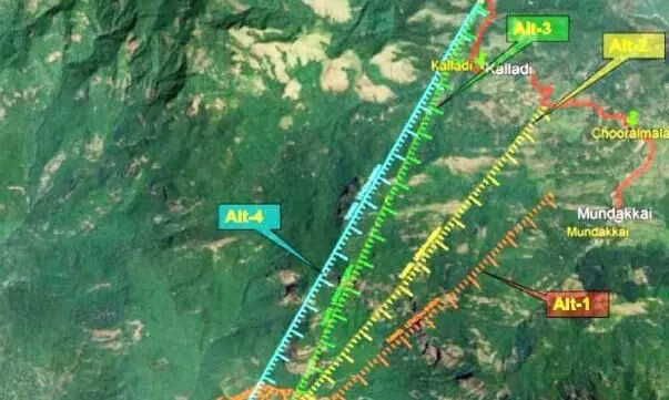ആനക്കാംപൊയില്‍-കള്ളാടി-മേപ്പാടി തുരങ്കപാത സര്‍വേ നാളെ തുടങ്ങും
