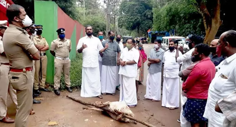 ചീ​യ​മ്പ​ത്ത് ക​ടു​വ വീ​ണ്ടും ആ​ടു​ക​ളെ കൊ​ന്നു