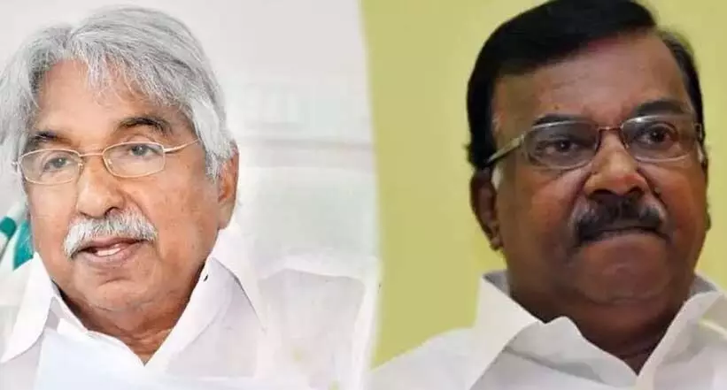 പഴയ രാഷ്ട്രീയ കൂട്ടുകെട്ട് അയവിറക്കി ഉമ്മൻ ചാണ്ടിയും സി. ദിവാകരനും പഴയ രാഷ്ട്രീയ കൂട്ടുകെട്ട് അയവിറക്കി ഉമ്മൻ ചാണ്ടിയും സി. ദിവാകരനും