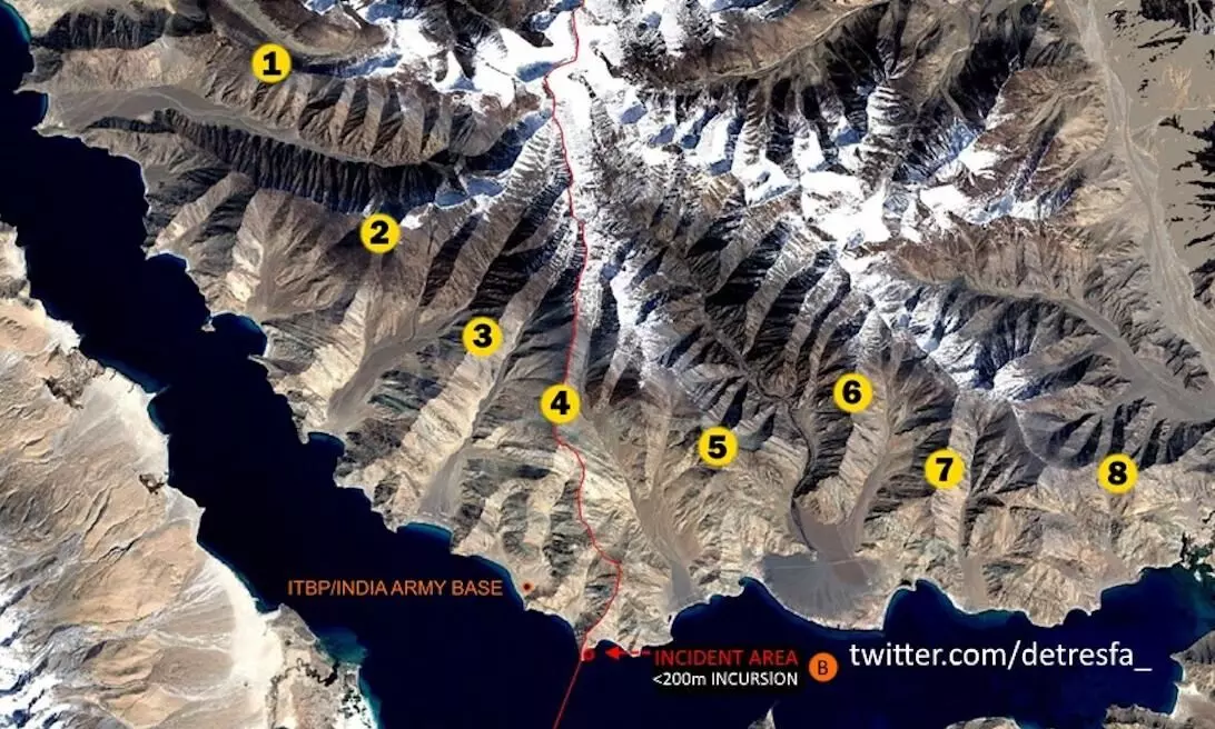 വിദേശകാര്യമന്ത്രിമാരുടെ കൂടിക്കാഴ്ചക്ക് മുമ്പ് ഇന്തോ- ചൈനീസ് സേനകൾ രണ്ട് തവണ വെടിവെപ്പ് നടത്തി വിദേശകാര്യമന്ത്രിമാരുടെ കൂടിക്കാഴ്ചക്ക് മുമ്പ് ഇന്തോ- ചൈനീസ് സേനകൾ രണ്ട് തവണ വെടിവെപ്പ് നടത്തി