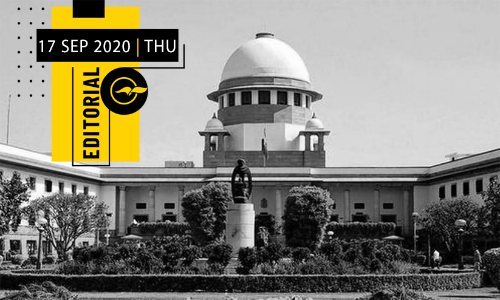 പരമോന്നത നീതിപീഠത്തിന്‍റെ മുന്നറിയിപ്പ്