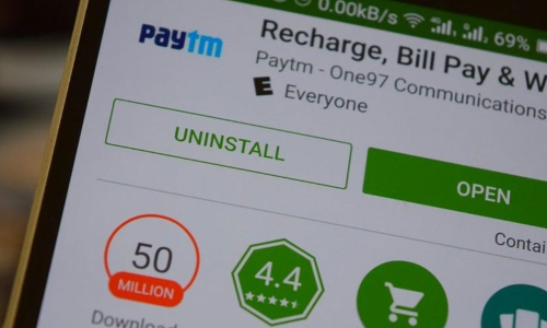 പ്ലേസ്​റ്റോറിൽ നിന്ന്​ പേടിഎം ആപ്പ്​ നീക്കം ചെയ്​തു; വിശദീകരണവുമായി ഗൂഗ്​ൾ