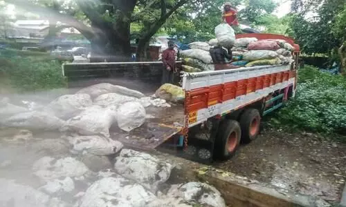 അജൈവ മാലിന്യ ശേഖരണത്തിലും കൊടുങ്ങല്ലൂർ നഗരസഭക്ക്​ നേട്ടം