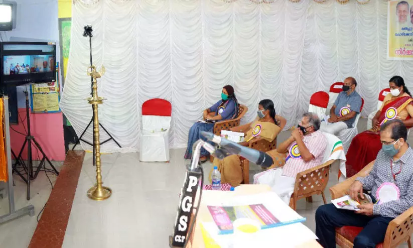 G Sudhakaran road inaguration