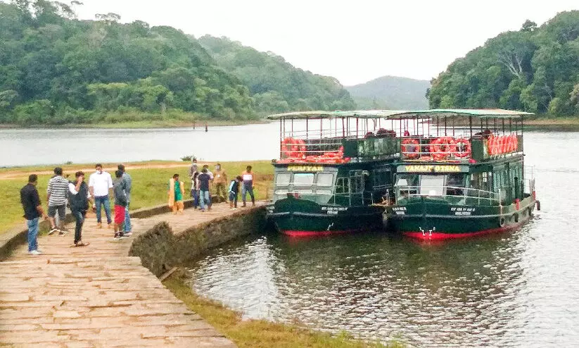 ബോട്ട് നിരക്ക് വർധന തിരിച്ചടി; തേക്കടിയിൽ സഞ്ചാരികൾ കുറഞ്ഞു