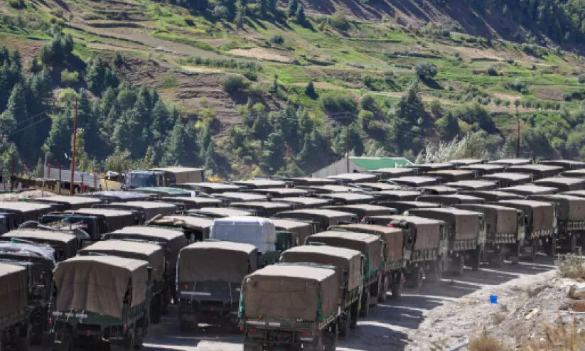 പ​ത്ത്​ പ​ട്രോ​ളി​ങ്​ പോ​യ​ൻ​റു​ക​ളി​ൽ ഇന്ത്യയെ തടഞ്ഞ്​ ചൈന