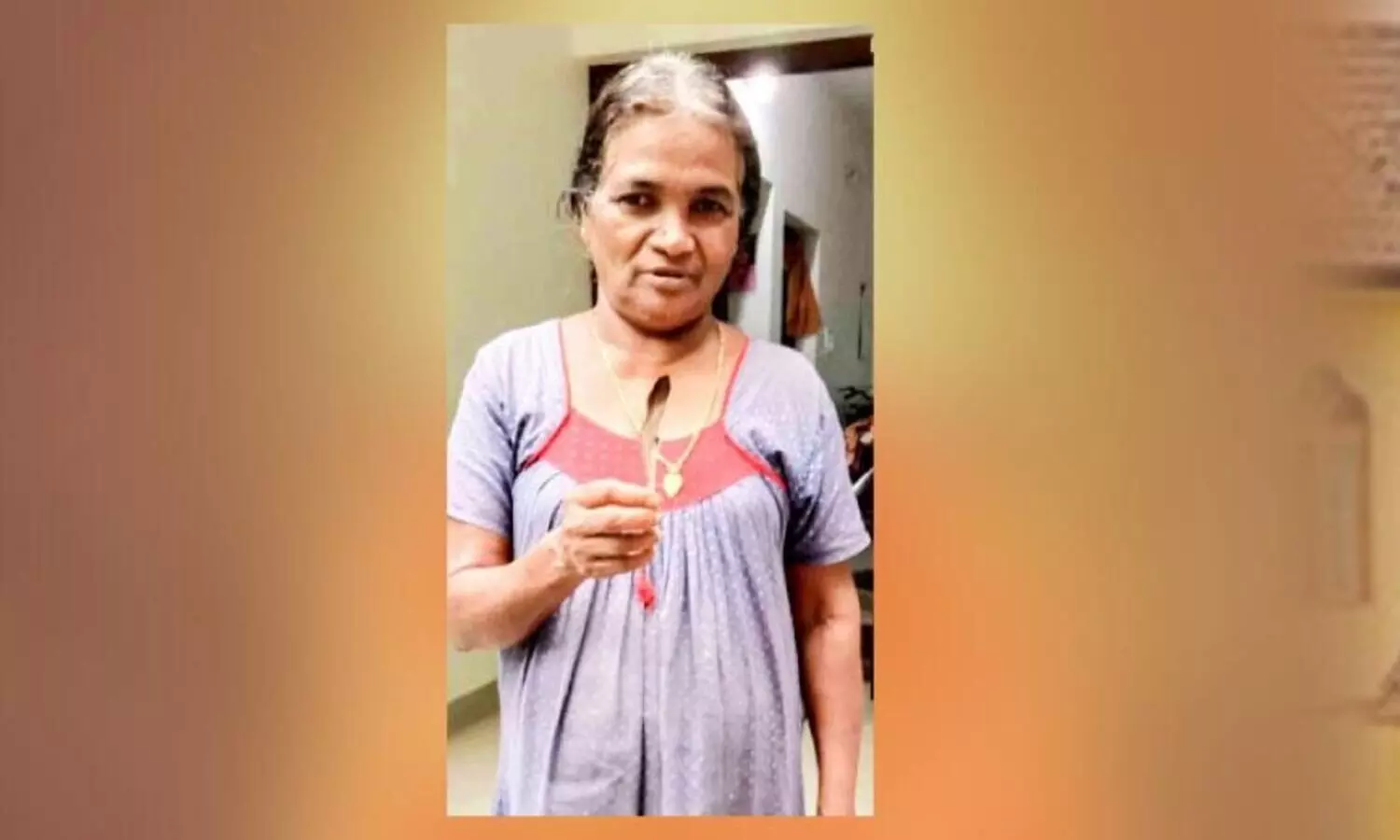 ​പൊന്നമ്മയുടെ സന്തോഷത്തിന്​ മണിക്കൂറുകളുടെ ആയുസ്സ്​ മാത്രം