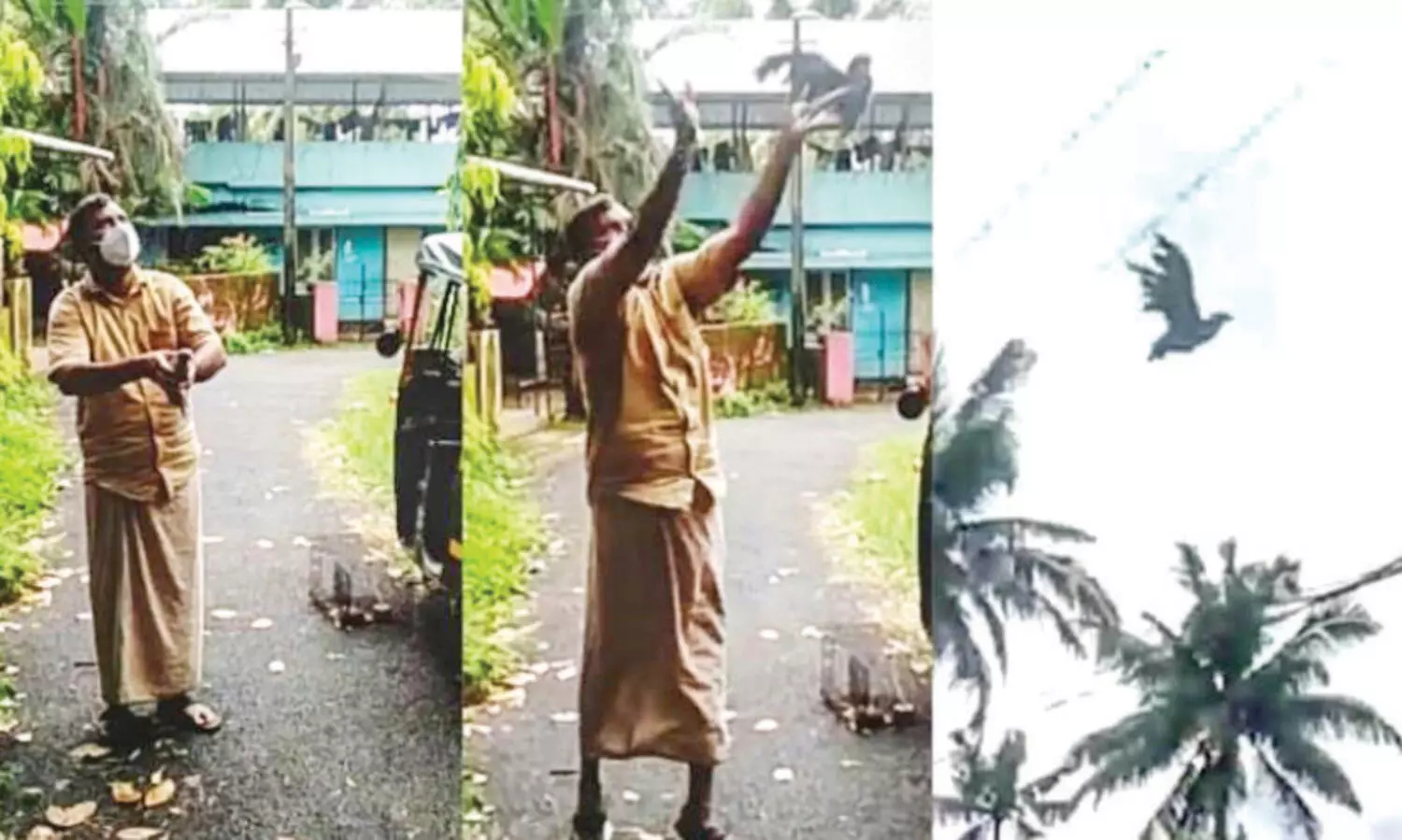 കി​ങ്ങി​ണി​യെ ഷെ​ഫീ​ഖ്​ മാ​താ​പി​താ​ക്ക​ൾ​ക്ക്​ കൈ​മാ​റി