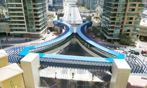 മ​റീ​ന​യി​ൽ മ​നോ​ഹ​ര​  ന​ട​പ്പാ​ല​ങ്ങ​ൾ തു​റ​ന്നു ആ​ർ.​ടി.​എ