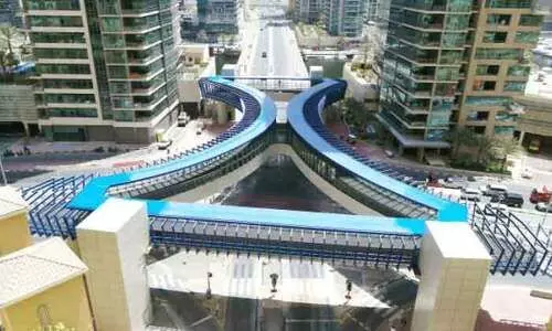 മ​റീ​ന​യി​ൽ മ​നോ​ഹ​ര​  ന​ട​പ്പാ​ല​ങ്ങ​ൾ തു​റ​ന്നു ആ​ർ.​ടി.​എ