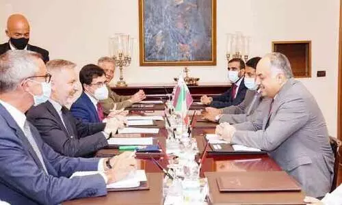 ഇറ്റാലിയൻ പ്രതിരോധ മന്ത്രിയുമായി ഉപപ്രധാനമന്ത്രിയുടെ കൂടിക്കാഴ്ച