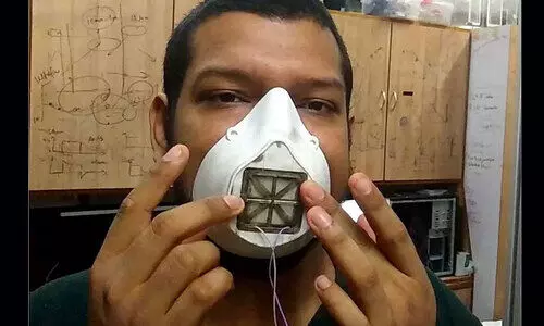 റീച്ചാർജ്​ ചെയ്യാവുന്ന എൻ95 മാസ്​ക്​ വികസിപ്പിച്ച്​ ഇന്തോ-ഇസ്രയേൽ ഗവേഷകർ