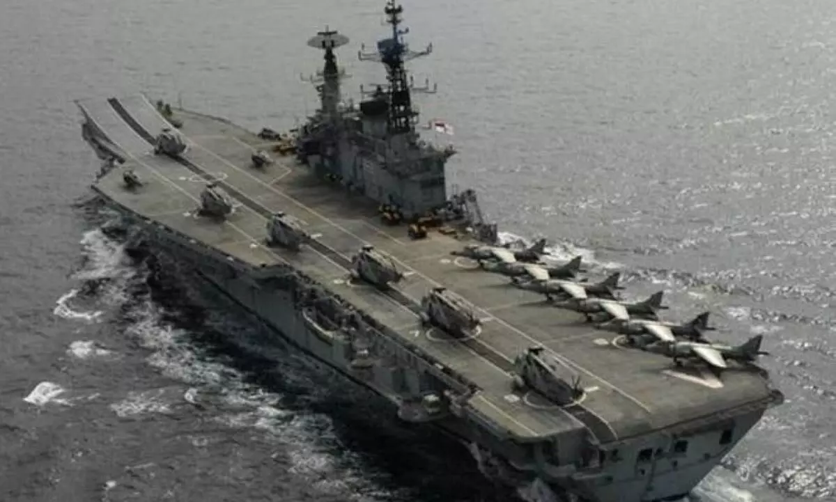 Final journey for INS Virat; It will be demolished in Alang Final journey for INS Virat; It will be demolished in Alang