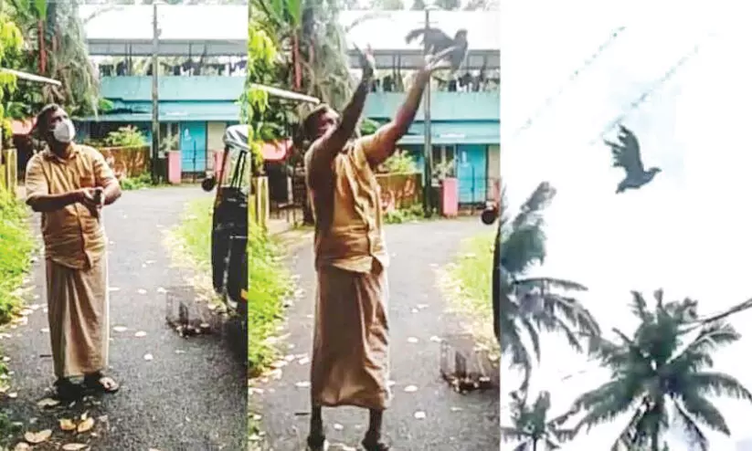 കി​ങ്ങി​ണി​യെ ഷെ​ഫീ​ഖ്​ മാ​താ​പി​താ​ക്ക​ൾ​ക്ക്​ കൈ​മാ​റി