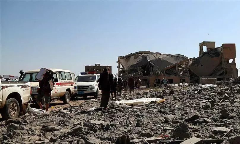 ഹൂതികളയച്ച റോക്കറ്റുകൾ ജിസാനിൽ വീണ് അഞ്ചുപേർക്ക് പരിക്ക് ഹൂതികളയച്ച റോക്കറ്റുകൾ ജിസാനിൽ വീണ് അഞ്ചുപേർക്ക് പരിക്ക്