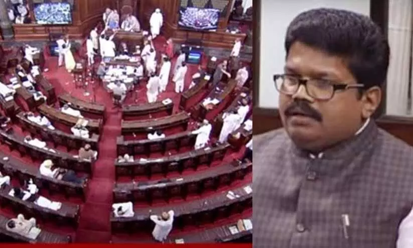 പാർലമെന്‍റ് ഇപ്പോൾ ഇങ്ങനെയൊക്കെയാണ്; വിഡിയോ പങ്കുവെച്ച് കെ.കെ. രാഗേഷ് എം.പി