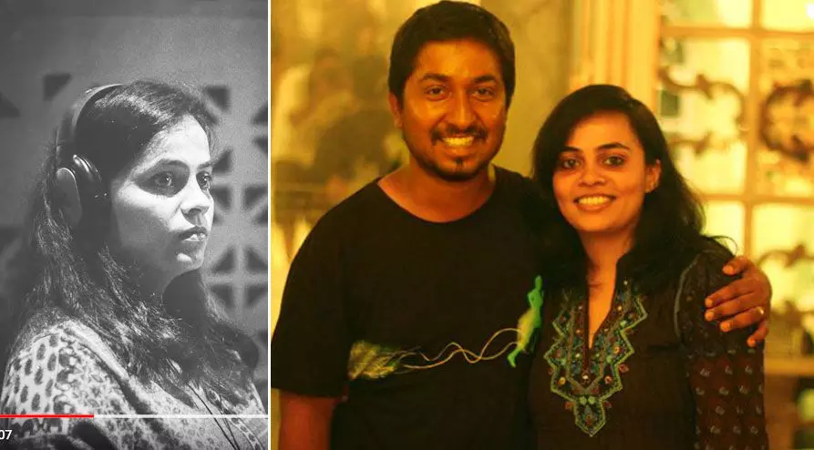 സംഗീതം വിനീത്​ ശ്രീനിവാസൻ, ആലാപനം ദിവ്യാ വിനീത്​; മ്യൂസിക്കൽ ആൽബം ഉയർന്ന്​ പറന്ന്