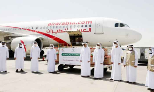 സുഡാന് സഹായവുമായി ഷാർജയുടെ ദുരിതാശ്വാസ വിമാനം സുഡാന് സഹായവുമായി ഷാർജയുടെ ദുരിതാശ്വാസ വിമാനം