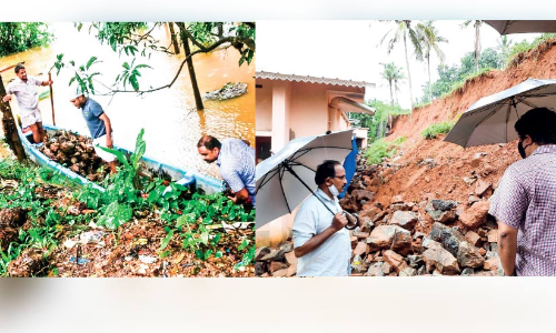 മഴ: കൊ​ണ്ടോ​ട്ടി താ​ലൂ​ക്കി​ൽ വ്യാ​പ​ക നാ​ശം