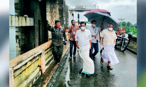 പ​ല​ക​പ്പാ​ണ്ടി ക​നാ​ൽ അ​ക്വ​ഡ​ക്റ്റ് ഉ​യ​രം കൂ​ട്ടും –മ​ന്ത്രി